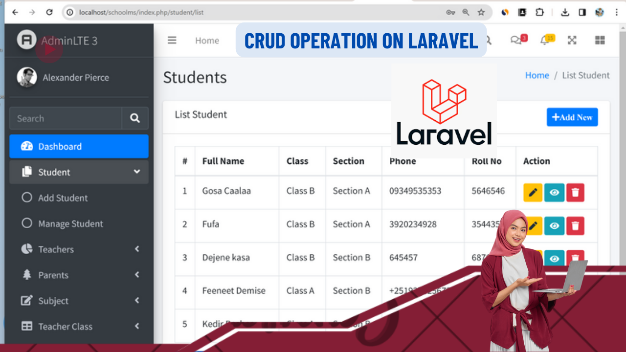 CRUD Operation By Laravel